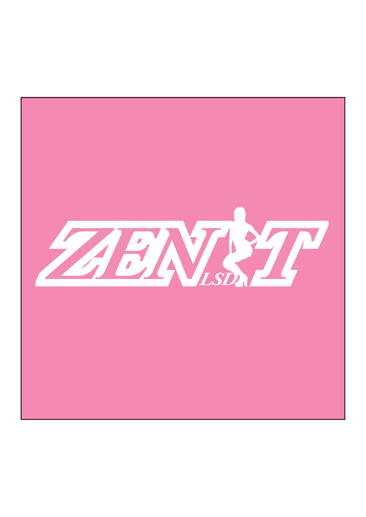 Die cut ZEN*T (biały)